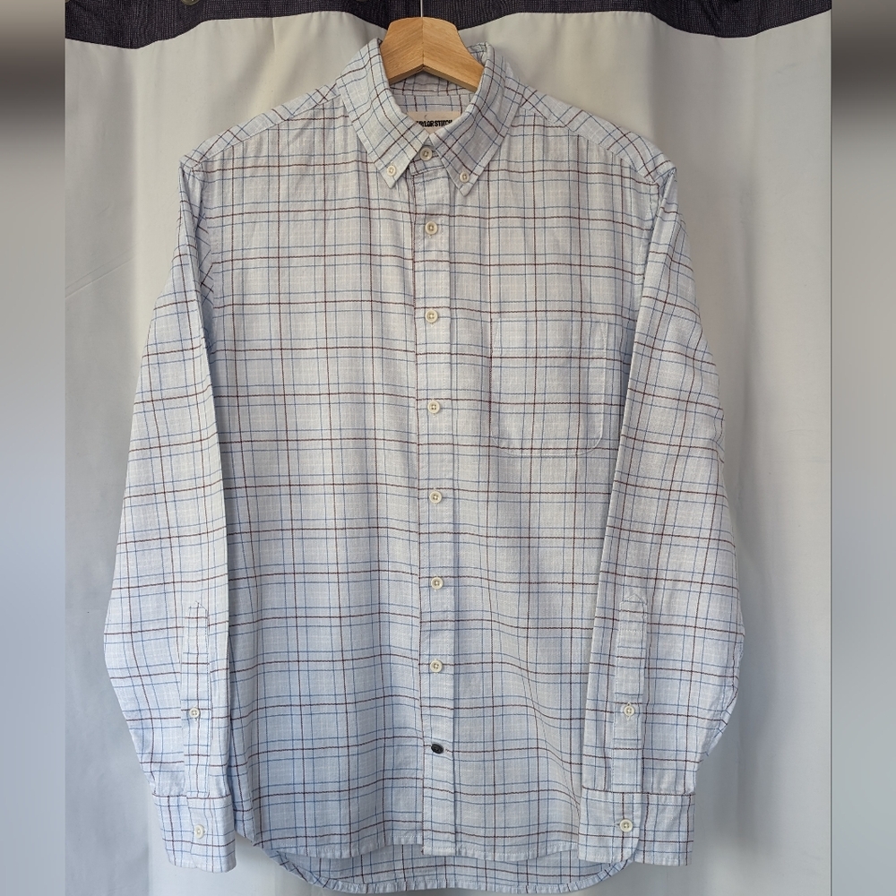 Taylor Stitch plaid button up shirt, size 38 / S